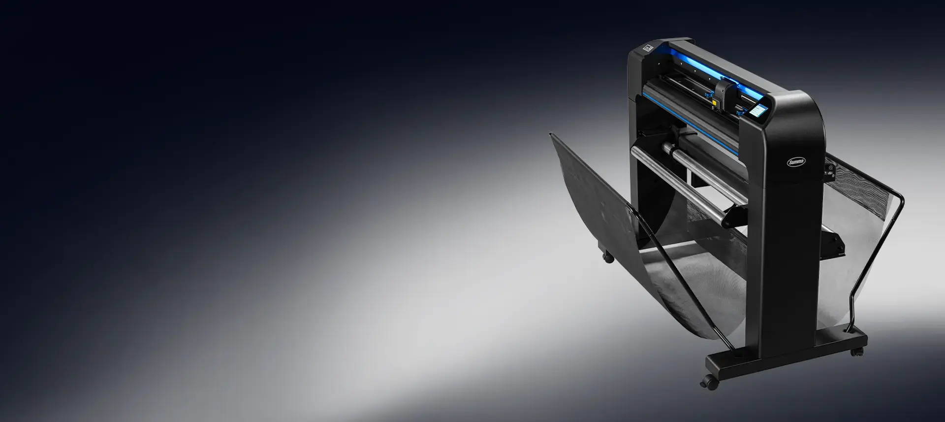 A Summa S Series roll-fed cutter